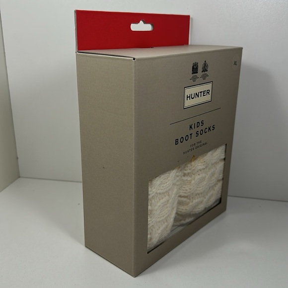 Kids Hunter Boot Socks sz XL white Hunter Boot Socks - Picture 4 of 7